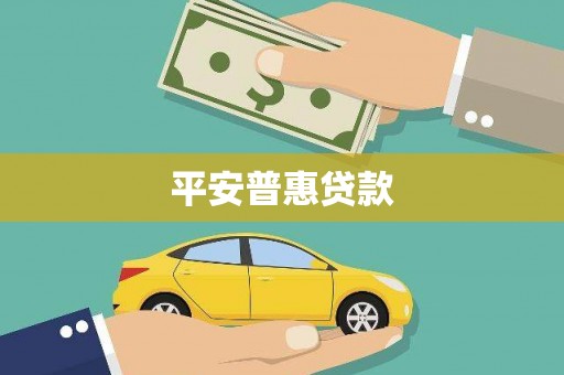 滁州平安普惠贷款