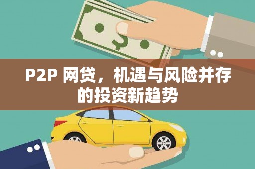 滁州P2P 网贷，机遇与风险并存的投资新趋势