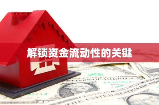 滁州解锁资金流动性的关键