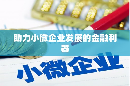 滁州助力小微企业发展的金融利器