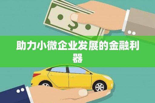 滁州助力小微企业发展的金融利器