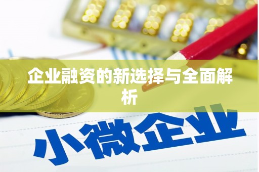 滁州企业融资的新选择与全面解析