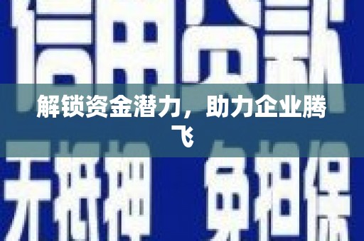 滁州解锁资金潜力，助力企业腾飞