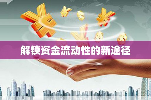 滁州解锁资金流动性的新途径