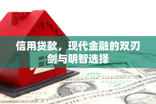 滁州信用贷款，现代金融的双刃剑与明智选择